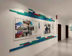 颍上企业文化墙用什么材料好？