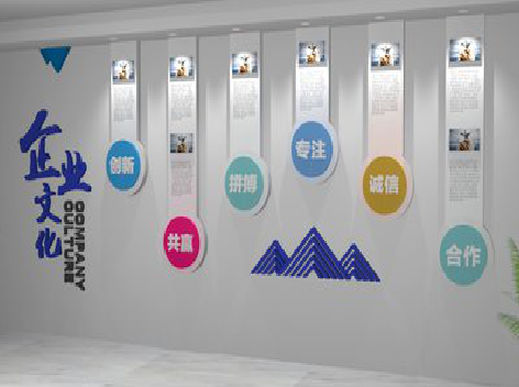 颍上企业文化墙需要传递什么办公文化？